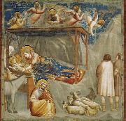 GIOTTO di Bondone Birth of Jesus oil painting reproduction